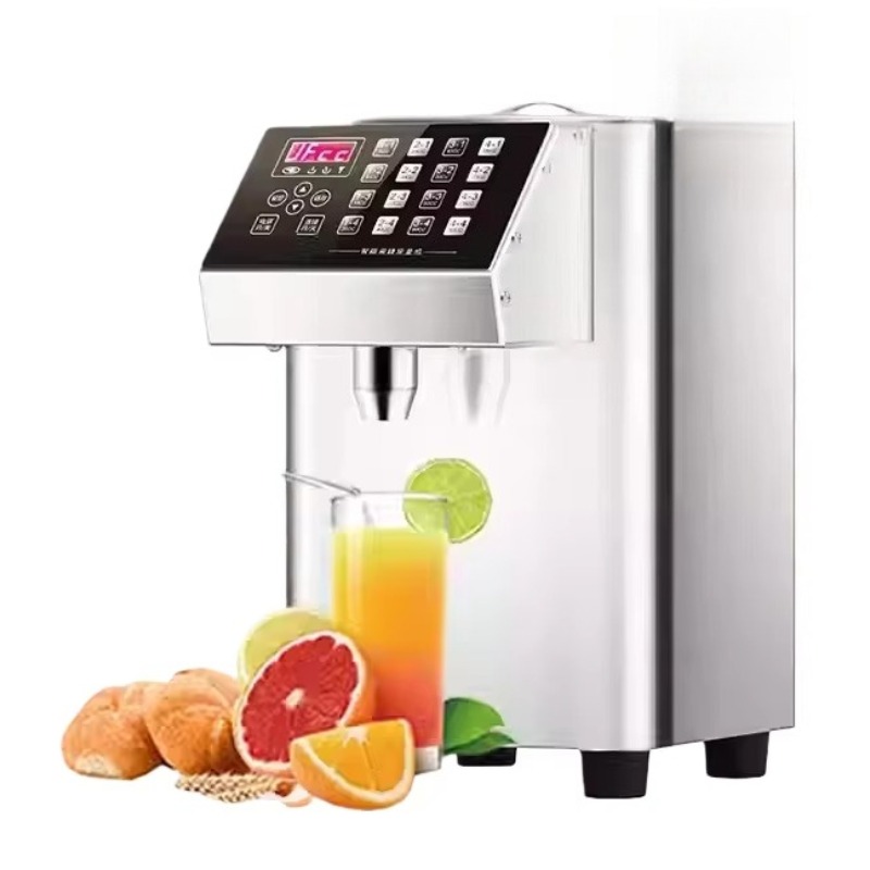 Coffee Tea Machine - Commercial Automatic Sugar Syrup Dispenser 16