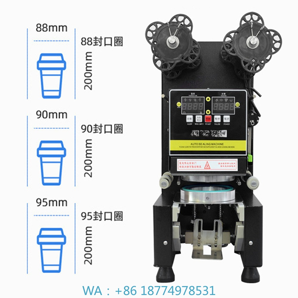 Coffee Tea Machine - 88/90/95 PP/PE/Paper Automatic Bubble Sealing Machines