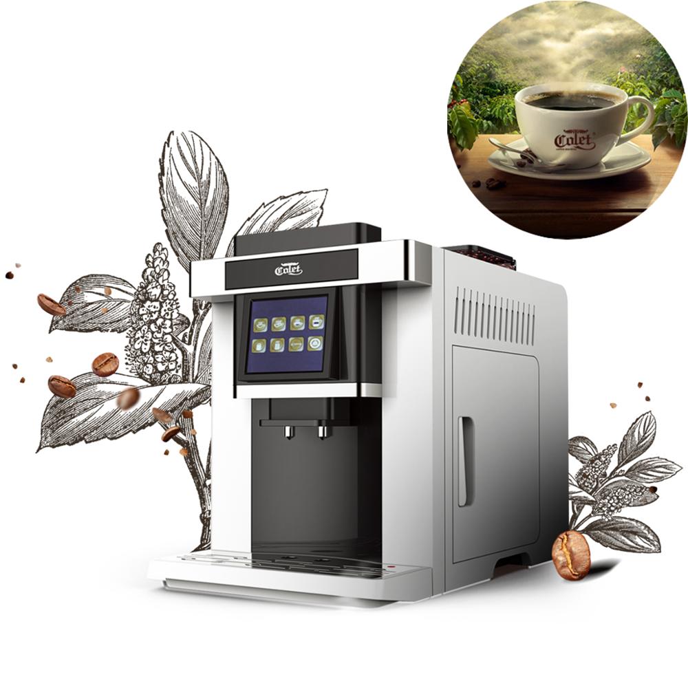 Coffee & Tea Haus - 230/110V 1300W 4 Languages Espresso Maker