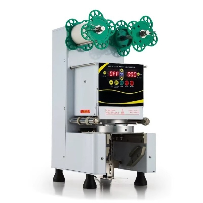 Coffee Tea Machine - Automatic Plastic Cup Sealing Machine Commercial