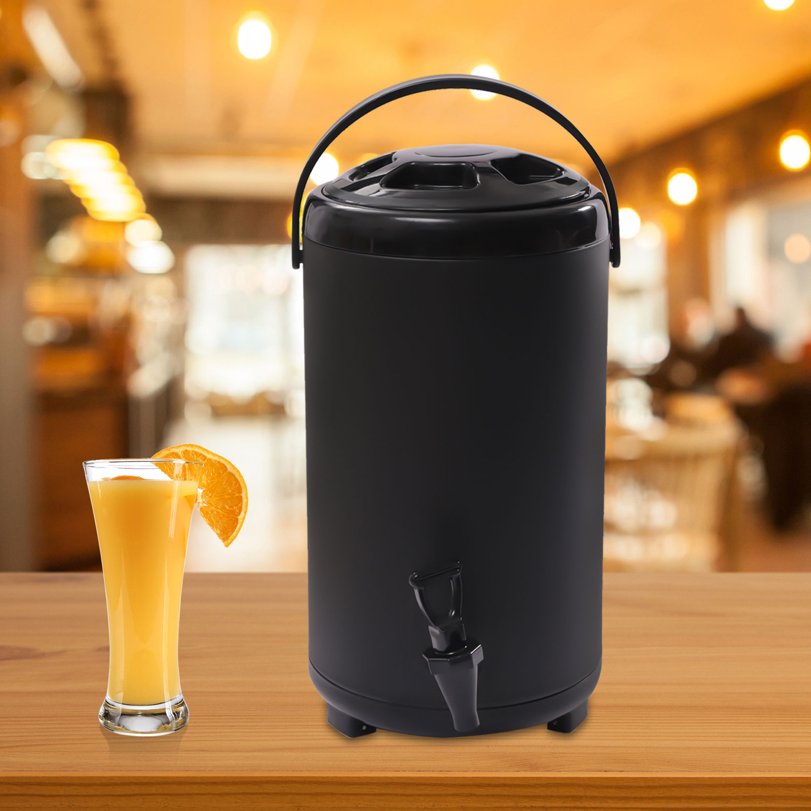 Coffee Tea Station - 2.3Gal Insulated Beverage Dispenser 12-Hour Hot