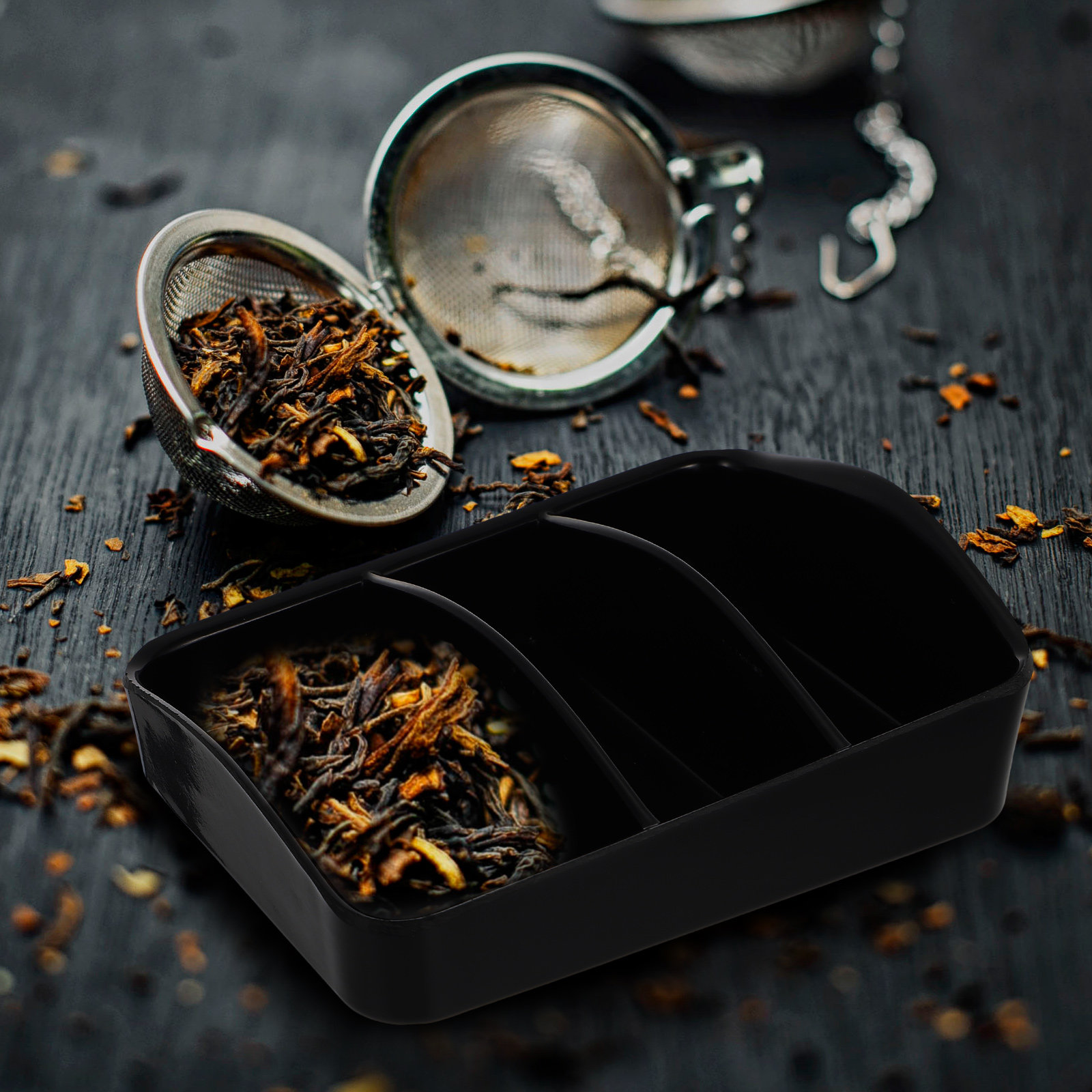 Multi-Grid Tea Box Coffee Stor - đánh giá và giá Tea Coffee Sugar Container