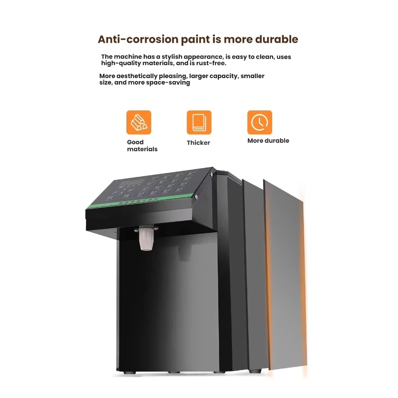 Commercial Automatic Sugar Syr - đánh giá và giá Coffee Tea Machine