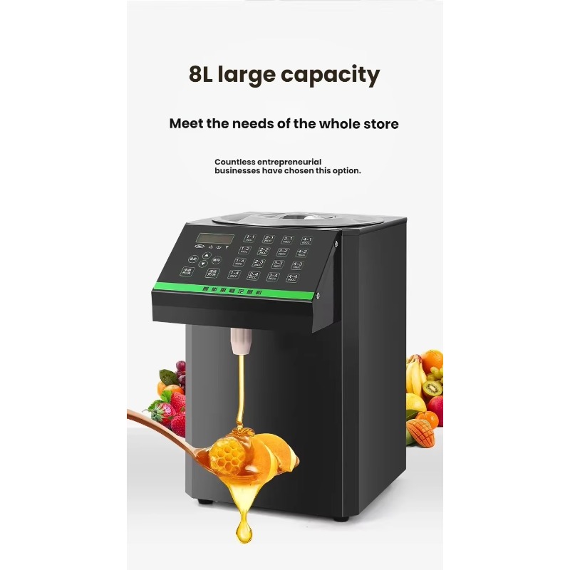 Commercial Automatic Sugar Syr - đánh giá và giá Coffee Tea Machine