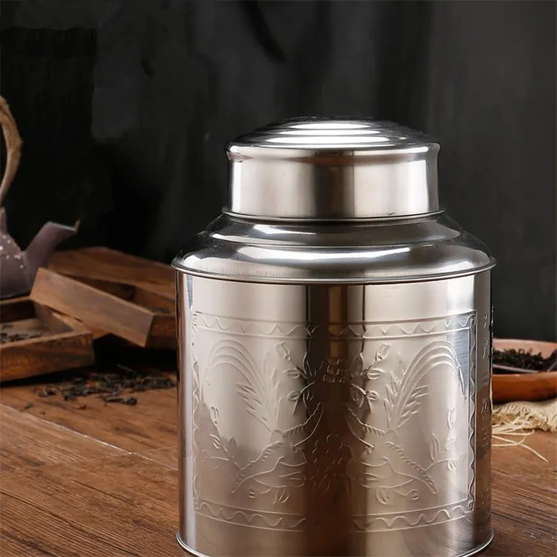 Stainless Steel Large Tea Cadd - đánh giá và giá Tea Coffee Sugar Container