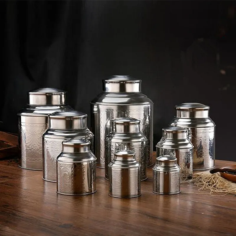 Stainless Steel Large Tea Cadd - đánh giá và giá Tea Coffee Sugar Container