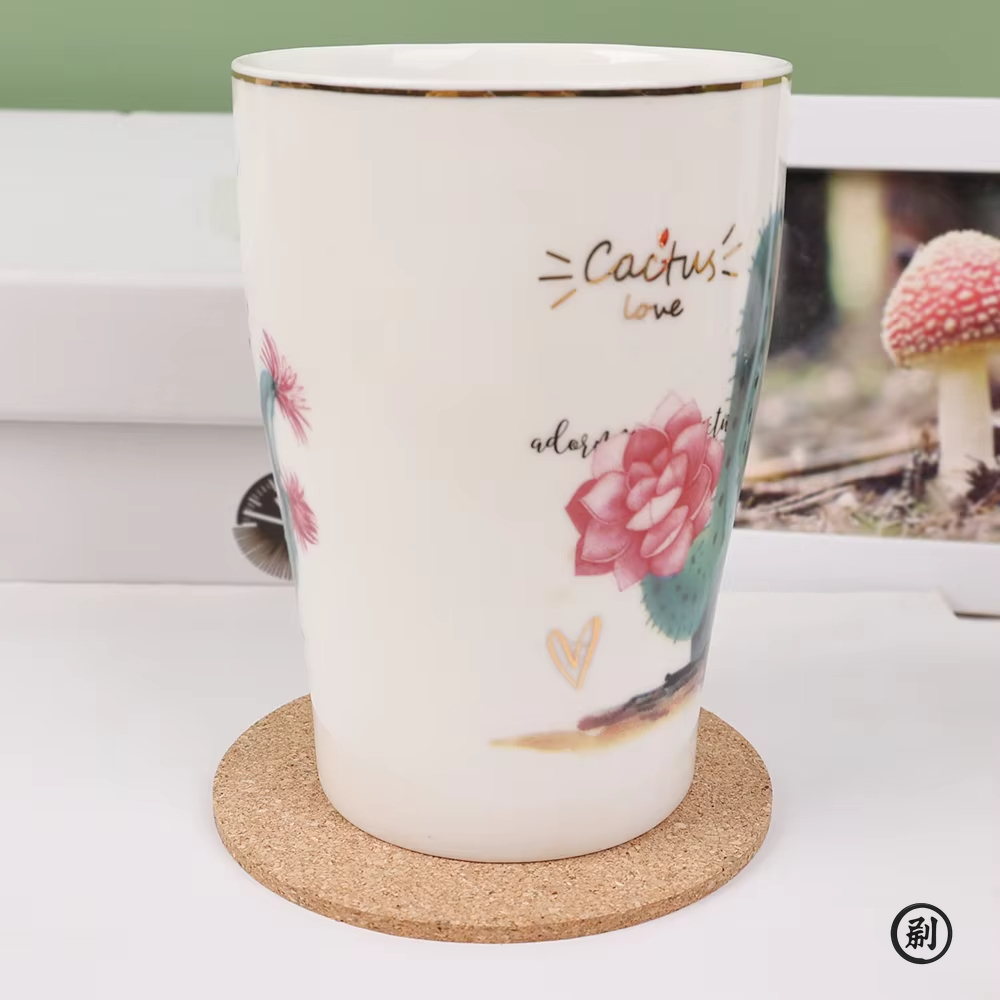 10PCS Cup Mat Natural Round Wo - đánh giá và giá Coffee Tea Station
