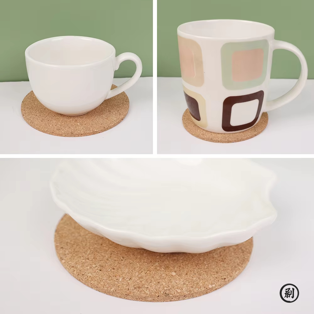 10PCS Cup Mat Natural Round Wo - đánh giá và giá Coffee Tea Station