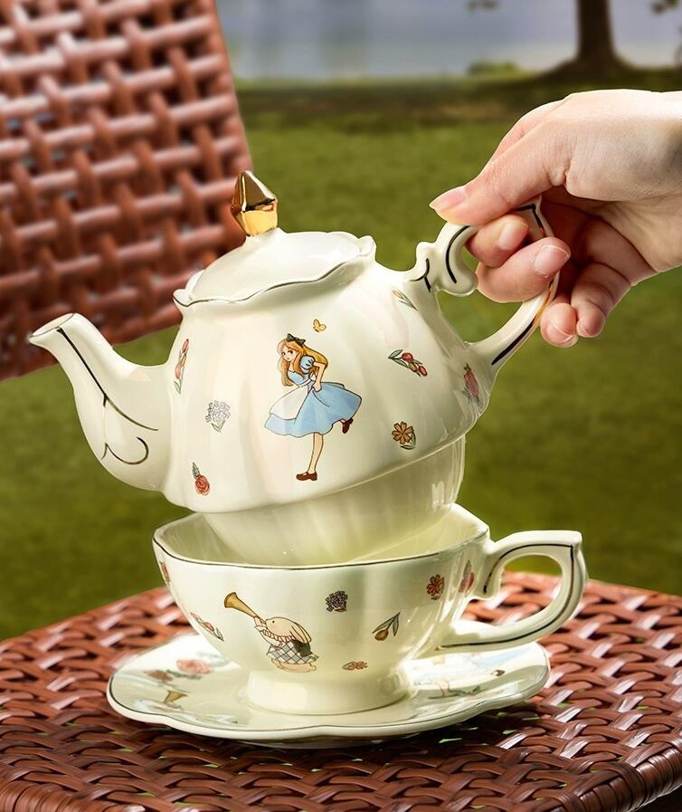 Alice Ceramic Tea and Coffee S - đánh giá và giá Coffee Tea Gift Set