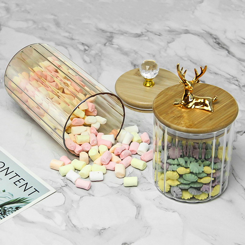 Nordic Transparent Glass Jar H - đánh giá và giá Tea Coffee Sugar Container