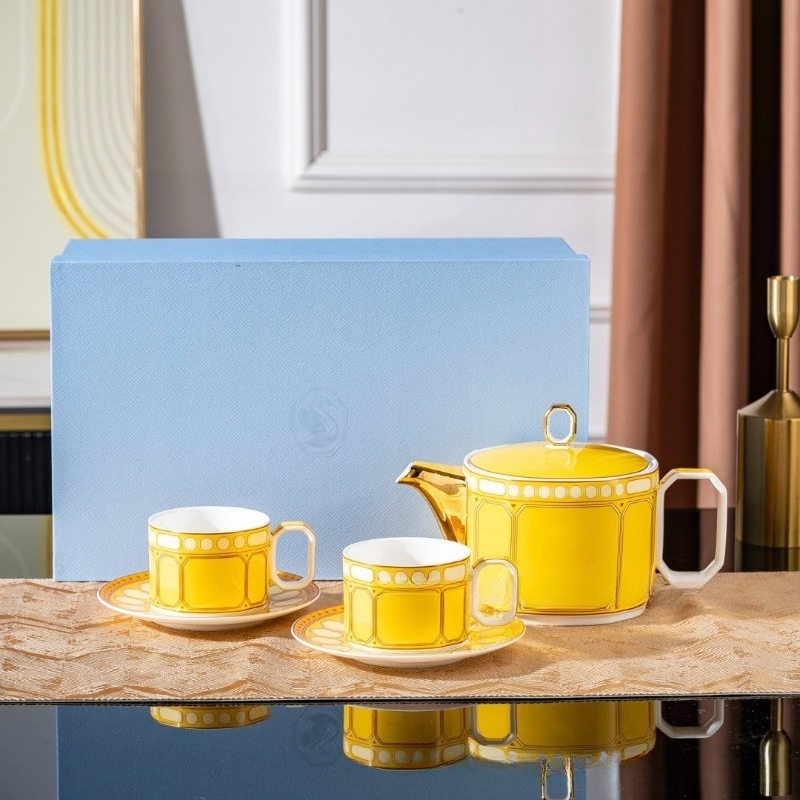Swan Design Bone China Coffee  - đánh giá và giá Coffee Tea Gift Set