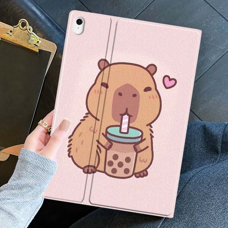 Cartoon Capybara Bubble Tea Fo - đánh giá và giá Coffee Plus Tea