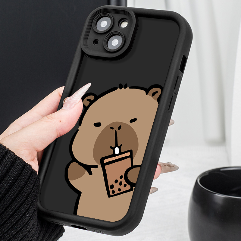 Cartoon Cute Capybara Case for - đánh giá và giá Coffee Plus Tea