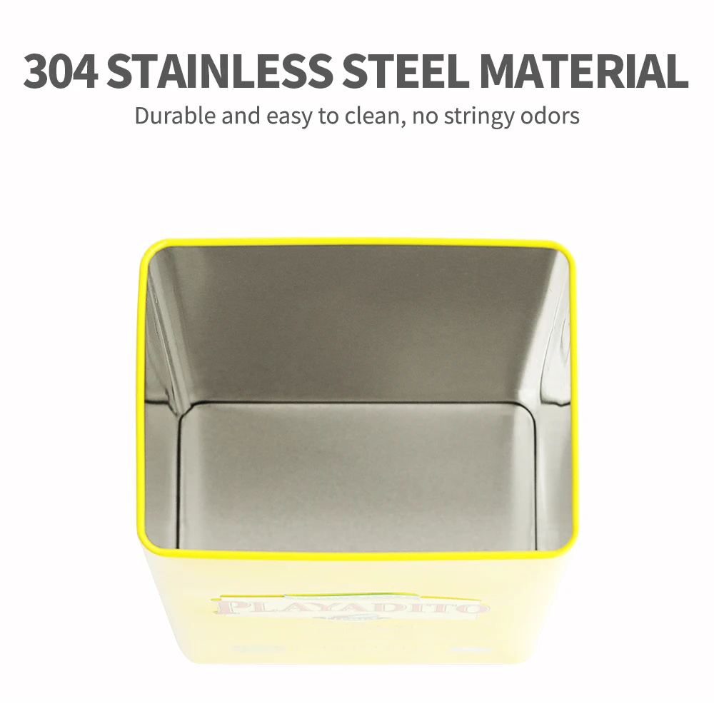 500g Kitchen Organizer with Li - đánh giá và giá Tea Coffee Sugar Container