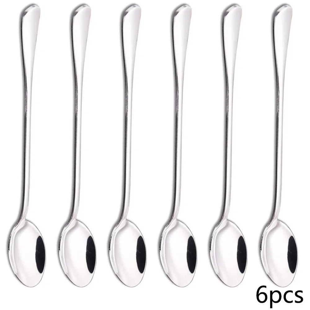 6PCS 20cm Long-handled spoon,  - đánh giá và giá Coffee & Tea Haus