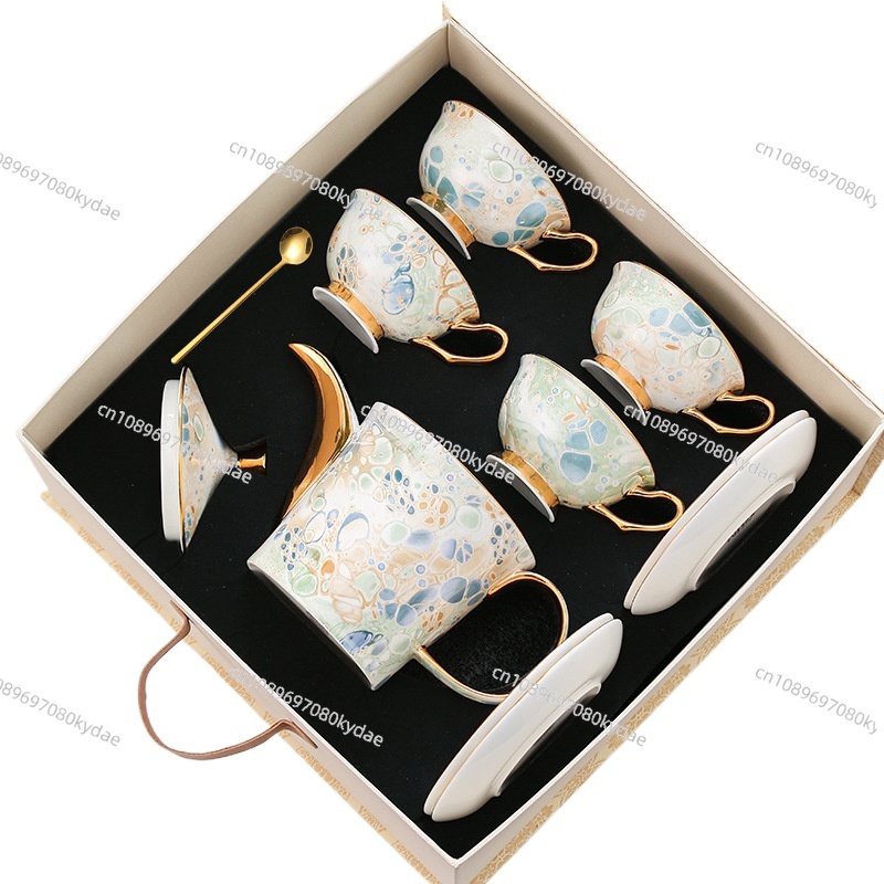 Coffee cup ceramic kettle flow - đánh giá và giá Coffee Tea Gift Set