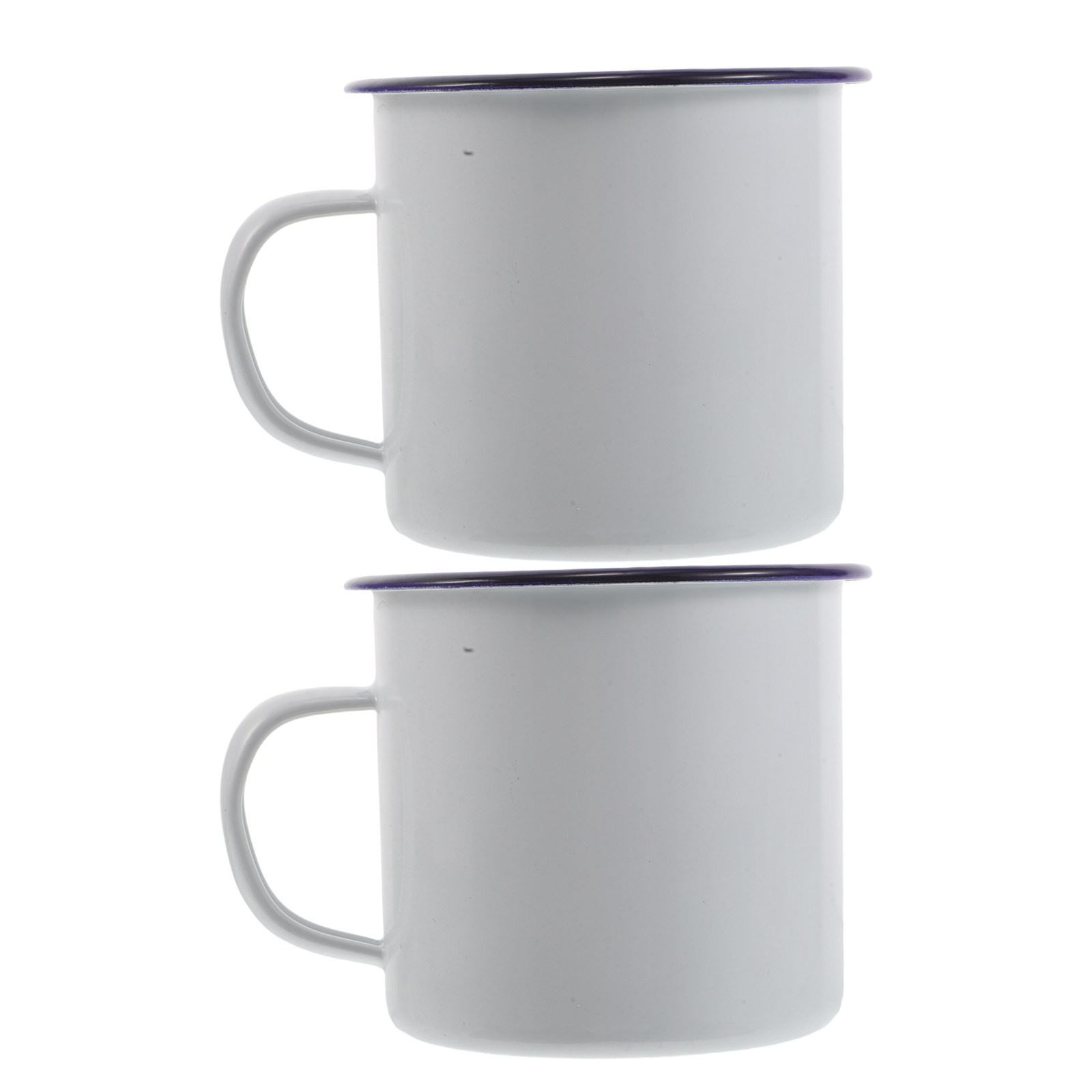 2Pcs Enamel Mug Set Enamelware - đánh giá và giá Coffee Tea Set