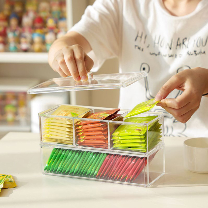 NEW Tea Bag Storage Box Drawer - đánh giá và giá Tea Coffee Sugar Container