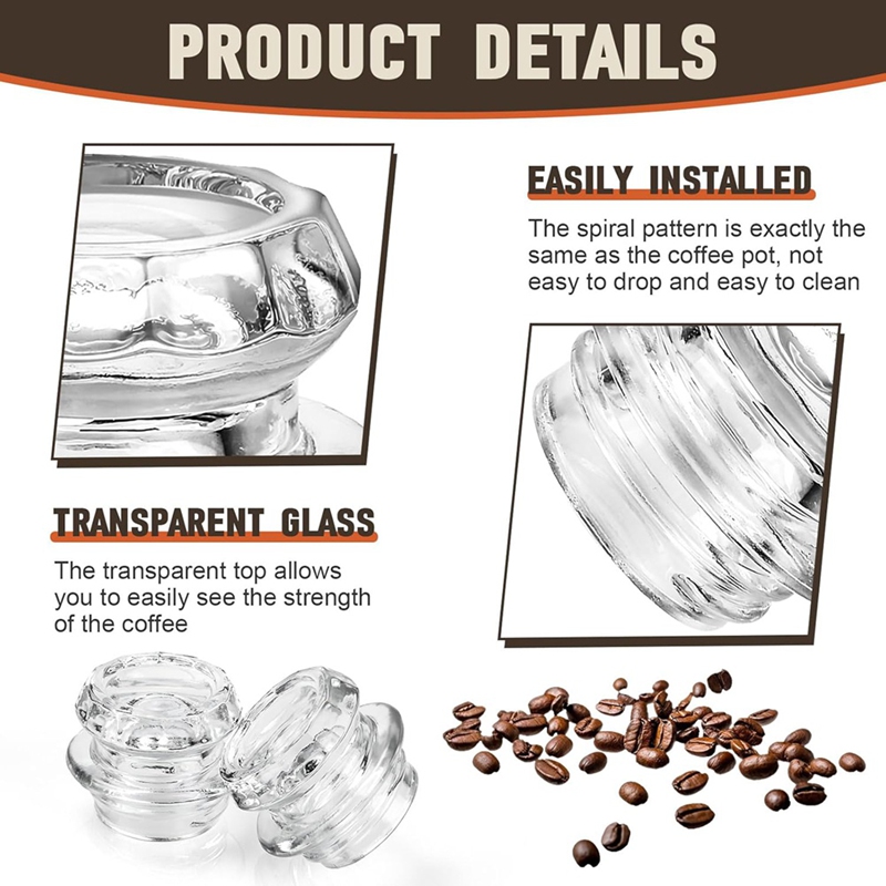 Coffee Percolator Glass Top Re - đánh giá và giá Coffee & Tea Haus