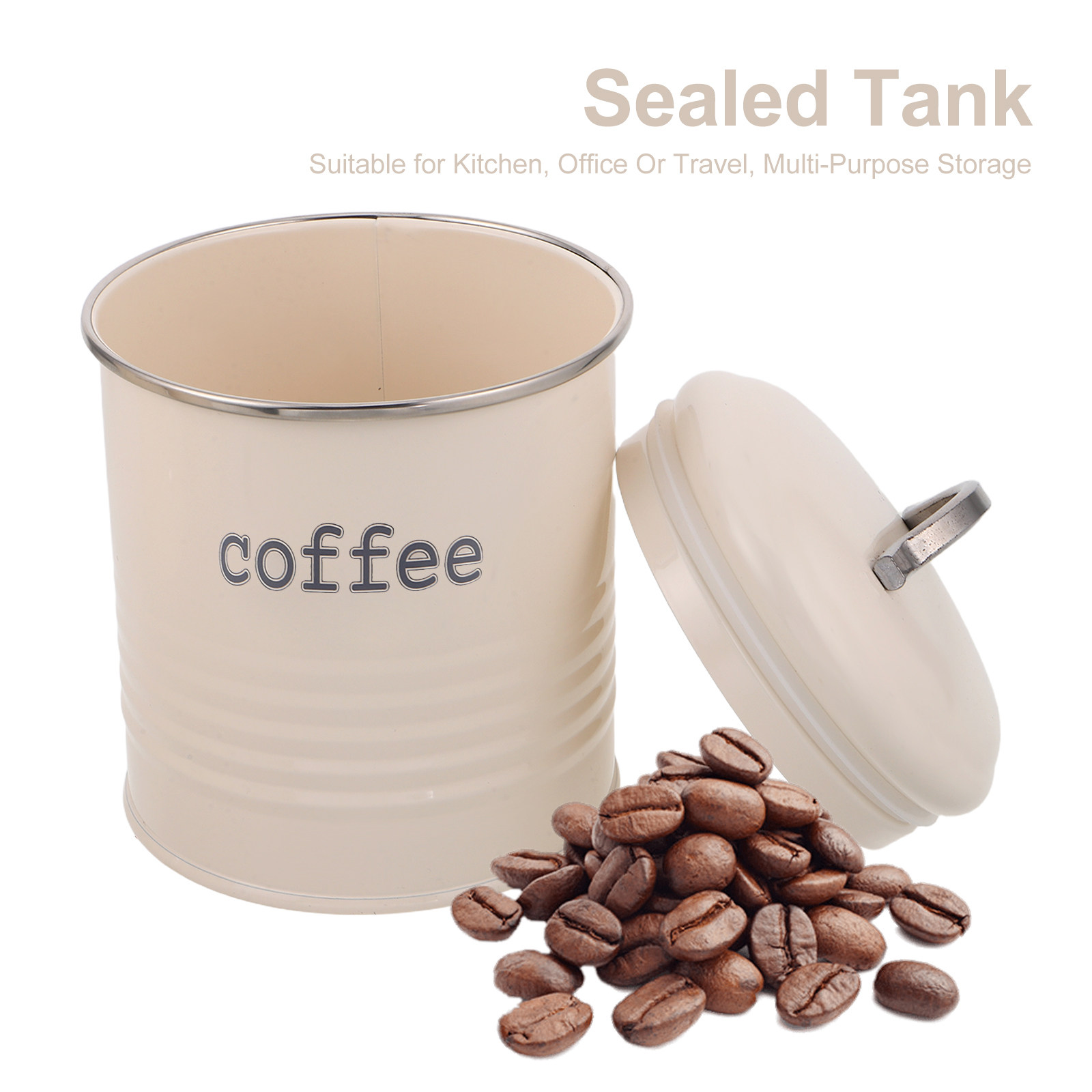 3Pcs Sealed Coffee Bean Contai - đánh giá và giá Coffee Tea Beans