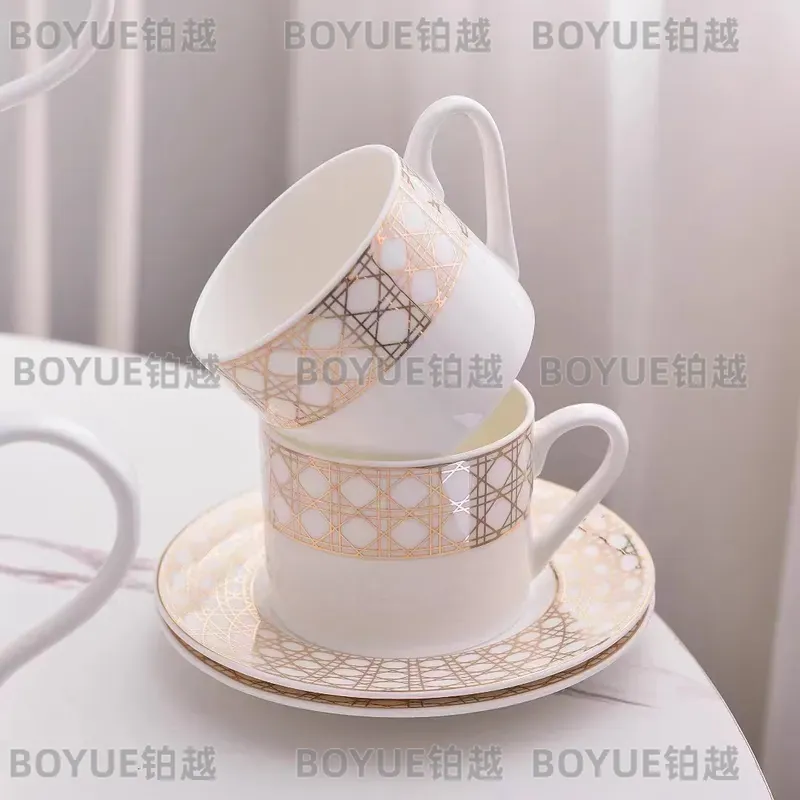 Luxury Bone China Coffee Cup S - đánh giá và giá Coffee Tea Gift Set