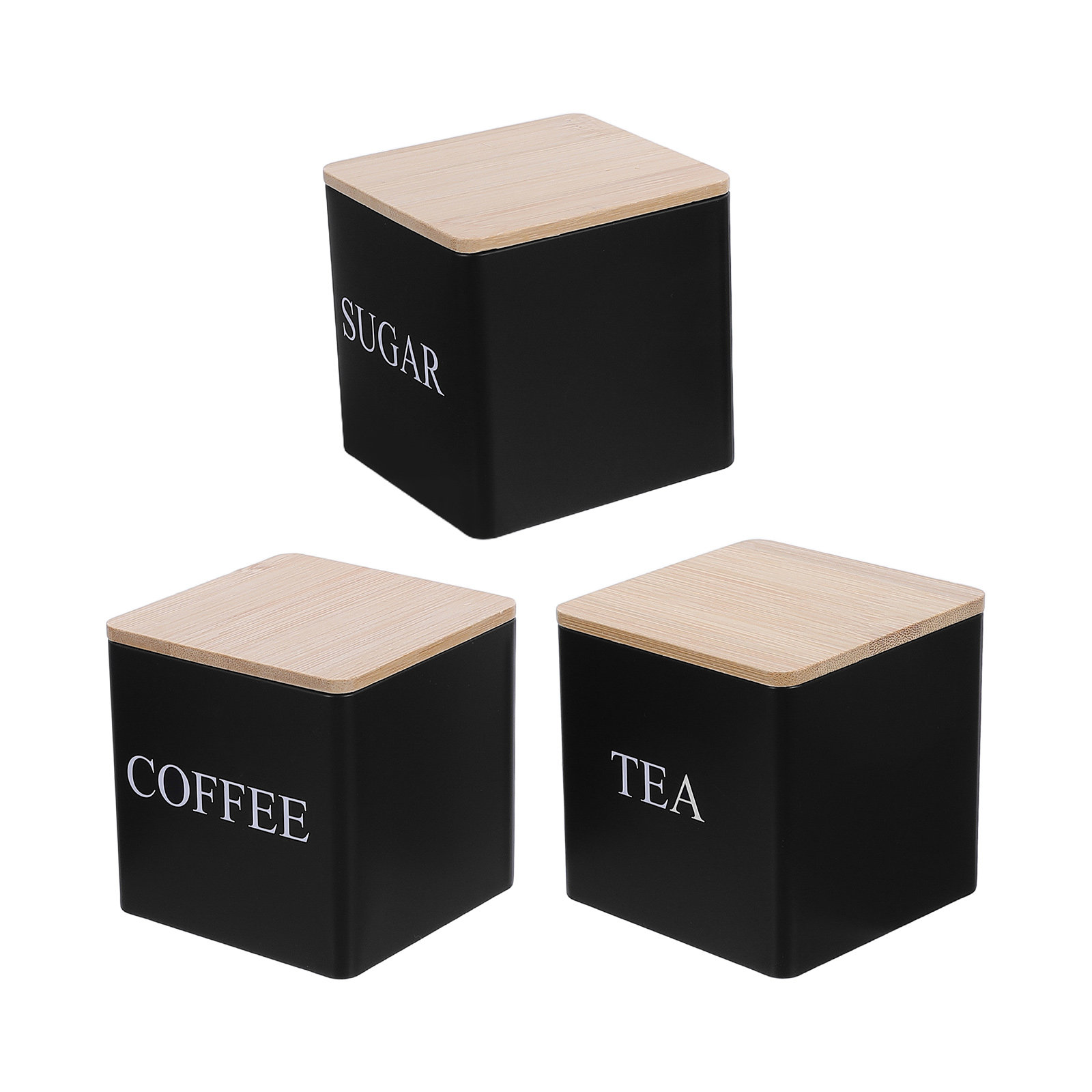 3Pcs Metal Tea Coffee Sugar Ca - đánh giá và giá Coffee Tea Set